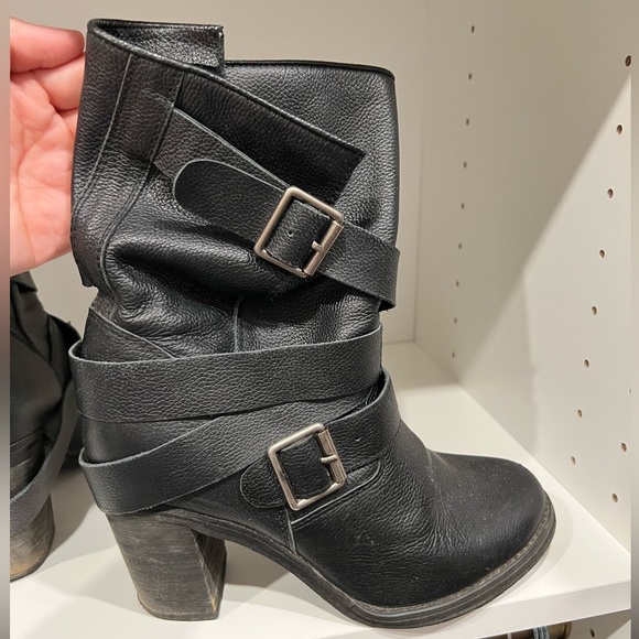 Jeffery Campbell Ibiza boots black size 7 - Picture 1 of 5